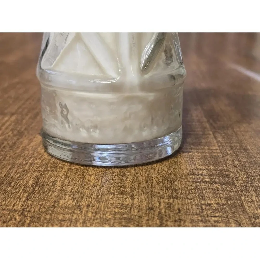 Handmade Ocean Breeze Scented Candle in Red Lobster 35th Anniversary Glass D139